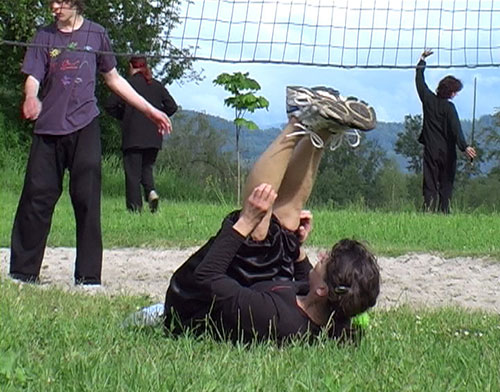 Bewegungsfreude auf einem Kampfkunstcamp